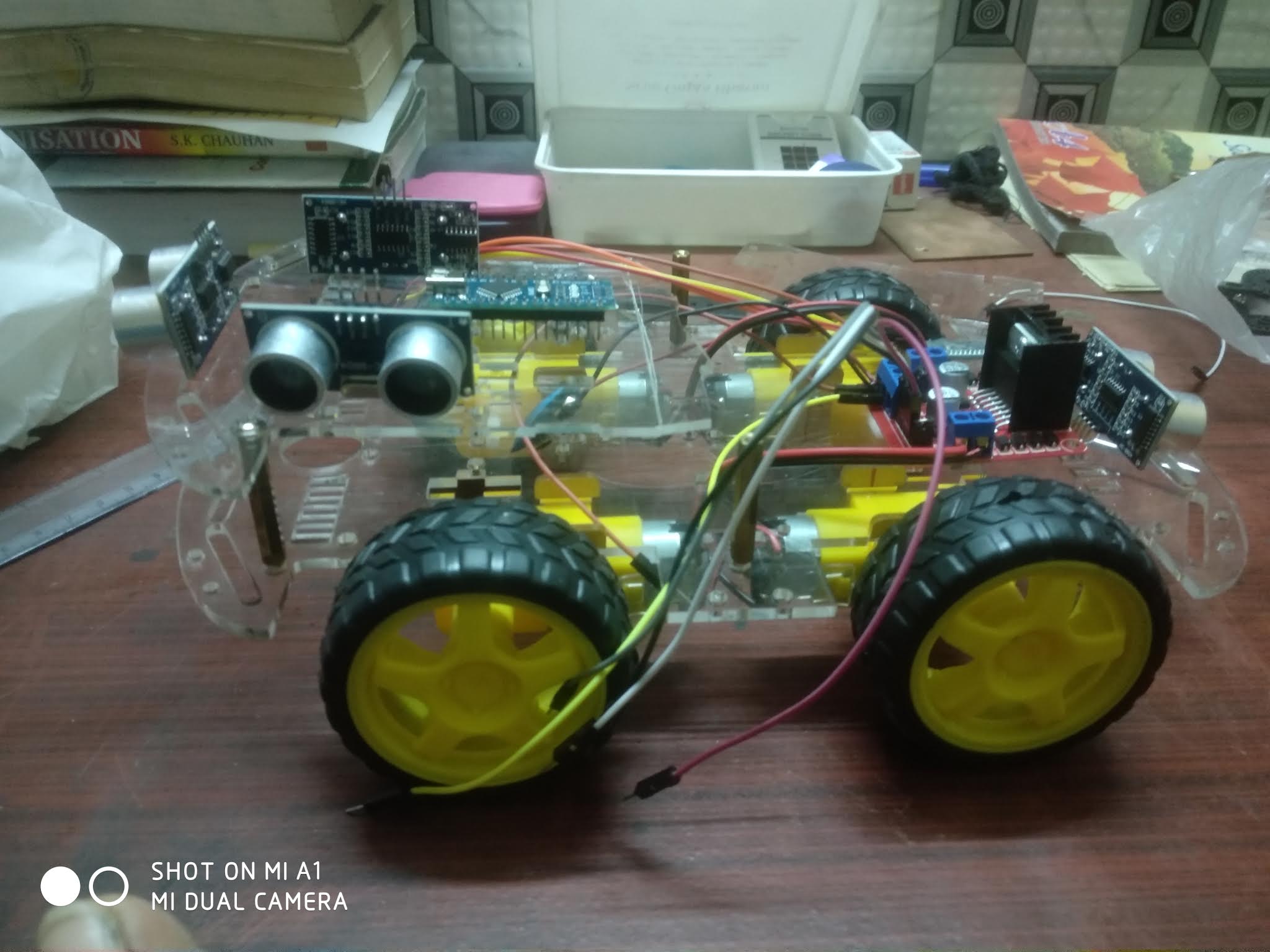 Ultrasonic Collision Avoidance Car